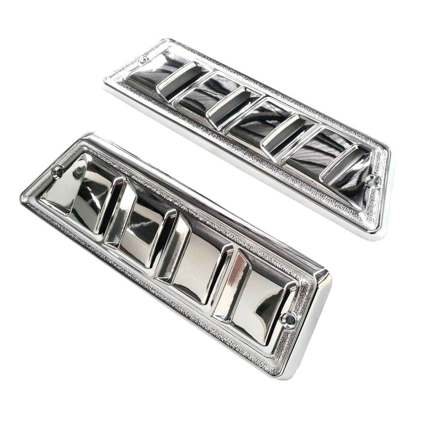 CHROME TRIM PILLAR VENTS FOR DATSUN NISSAN B110 B120 1200 UTE PICKUP