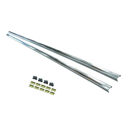 MAZDA RX3 SILL MOULDS WITH CLIP SET AND END CAP RUBBERS