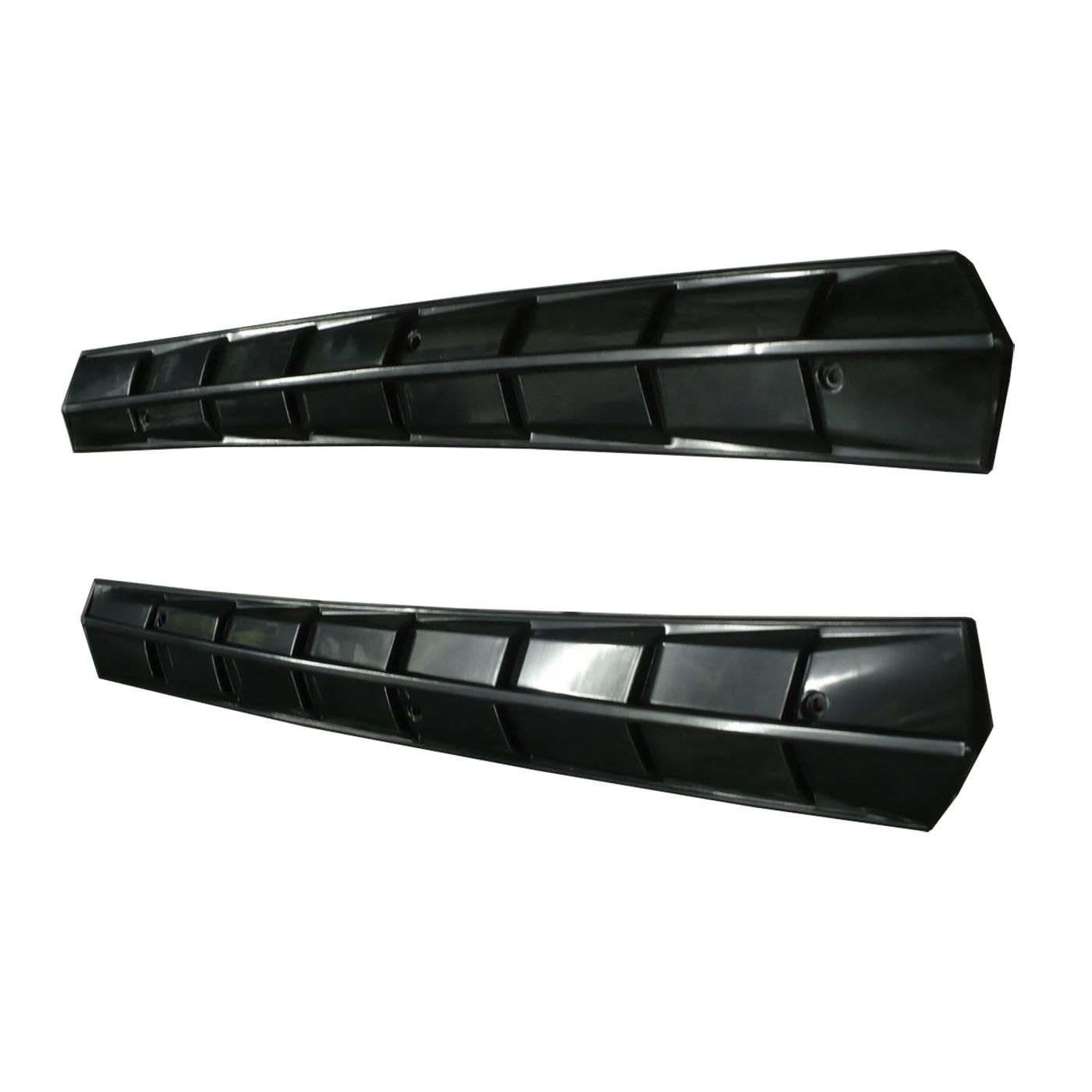 MAZDA RX3 COUPE BLACK REAR PILLAR VENTS 2PC