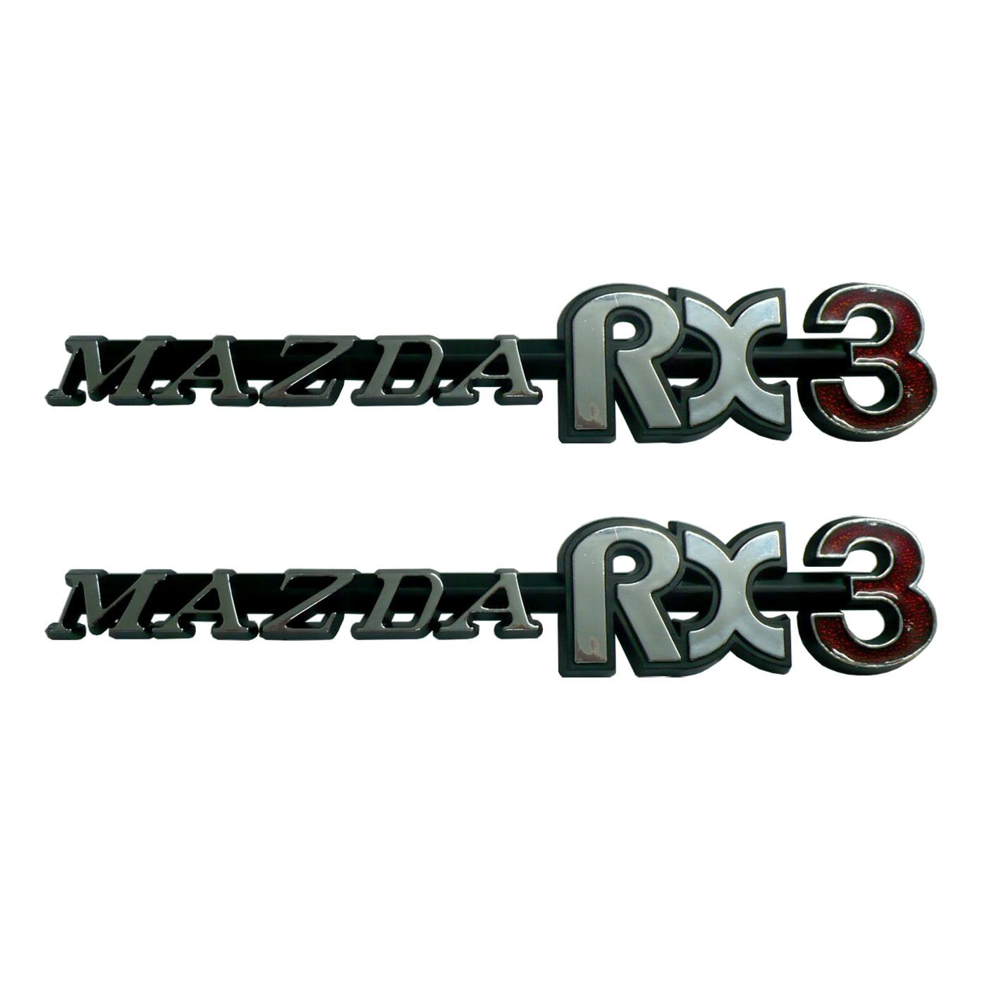 Plastic Quarter Badges (PAIR) For MAZDA RX3