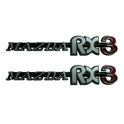 Plastic Quarter Badges (PAIR) For MAZDA RX3