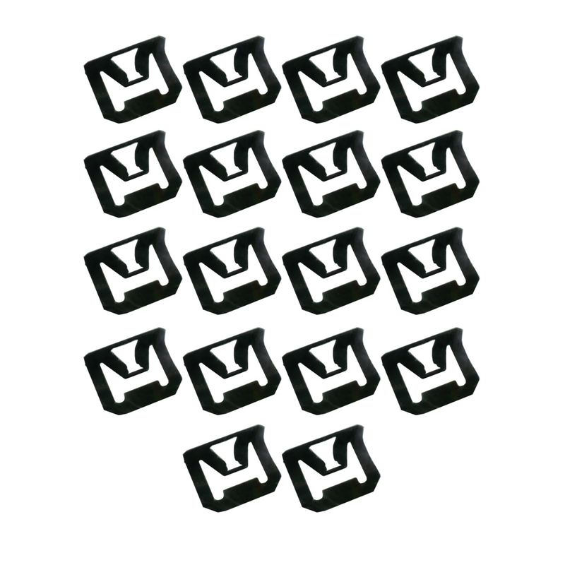 Metal Front or Rear Windscreen Mould Clips 18pc for MAZDA RX3 808