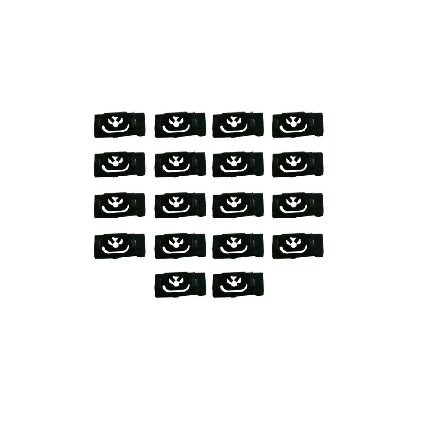 Plastic Windscreen Mould Clips 18PC for MAZDA RX3 808