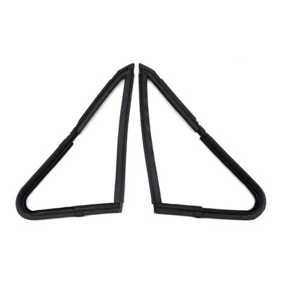 FORD CORTINA MK1 LOTUS 4 DOOR SEDAN FRONT OPENING 1/4 QUARTER WINDOW RUBBER PAIR