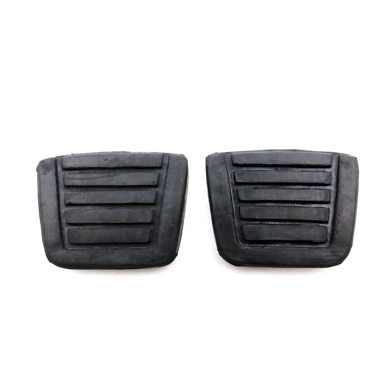 Clutch Brake Pedal Pad Pair for DATSUN NISSAN 510 1600 PATROL