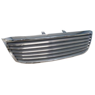 Chrome Silver Accent Horizontal Bar Vigo Style Grille for TOYOTA HILUX 2004-2012 H1