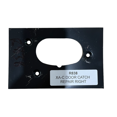 FORD XA-XB-XC RIGHT DOOR CATCH RUST PANEL