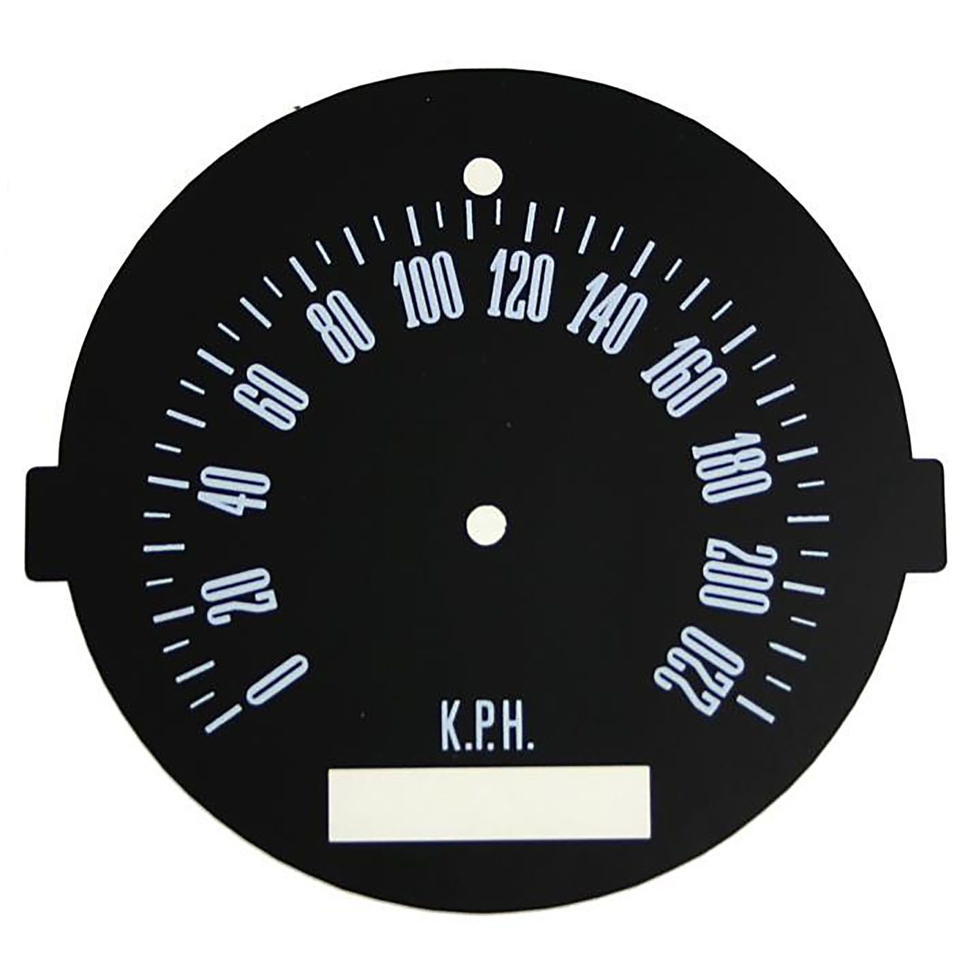 FORD XW XY CONVERSION 140 MPH TO 220 KPH SPEEDO DECAL