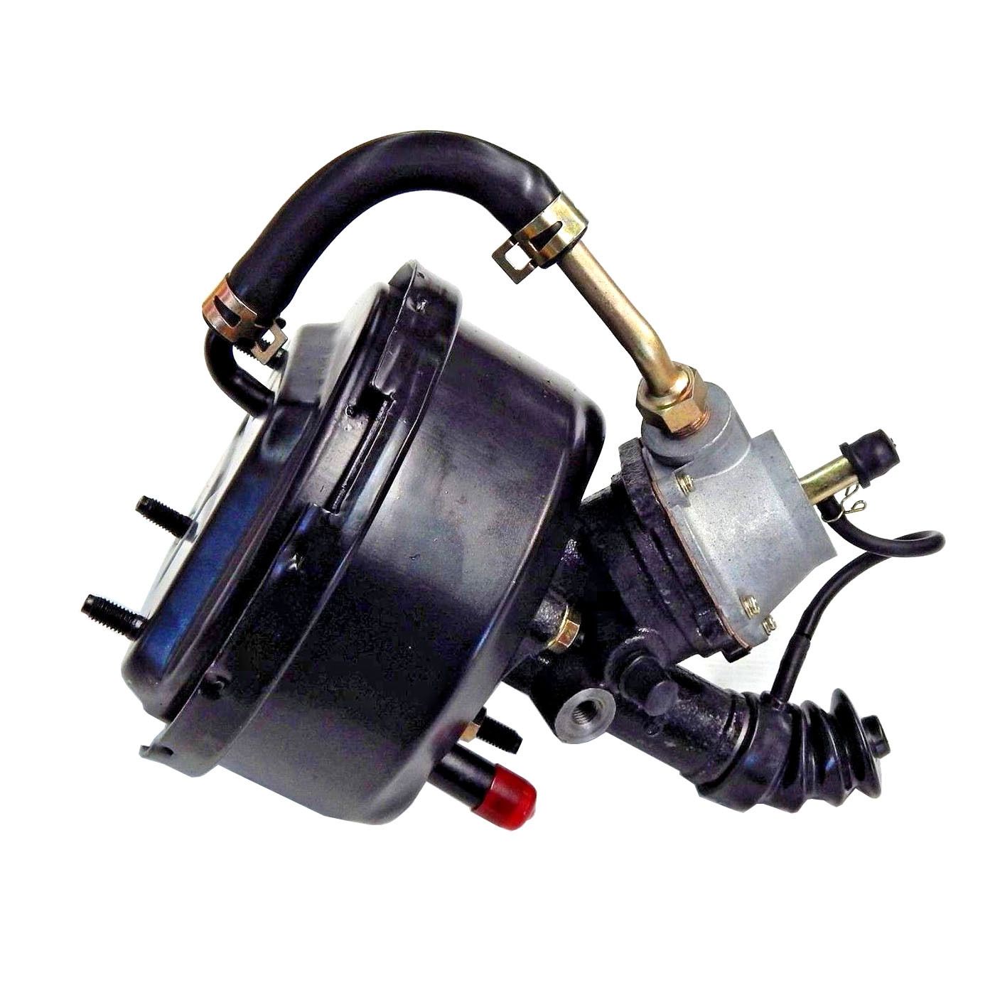 Universal Multi Fit Vacuum Brake Booster Master Cylinder Left Side Mount