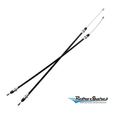 HOLDEN HQ-WB UTE/ONE TONNER DISC BRAKE REAR HANDBRAKE CABLES PAIR