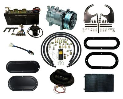 HOLDEN HK-HT-HG A/C SYSTEM COMPLETE PACKAGE HEAT/COOL/DEFROST (ELECTRIC HEAT)