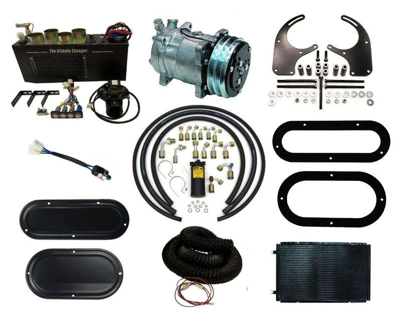 HOLDEN HK-HT-HG A/C SYSTEM COMPLETE PACKAGE HEAT/COOL/DEFROST (ELECTRIC HEAT)