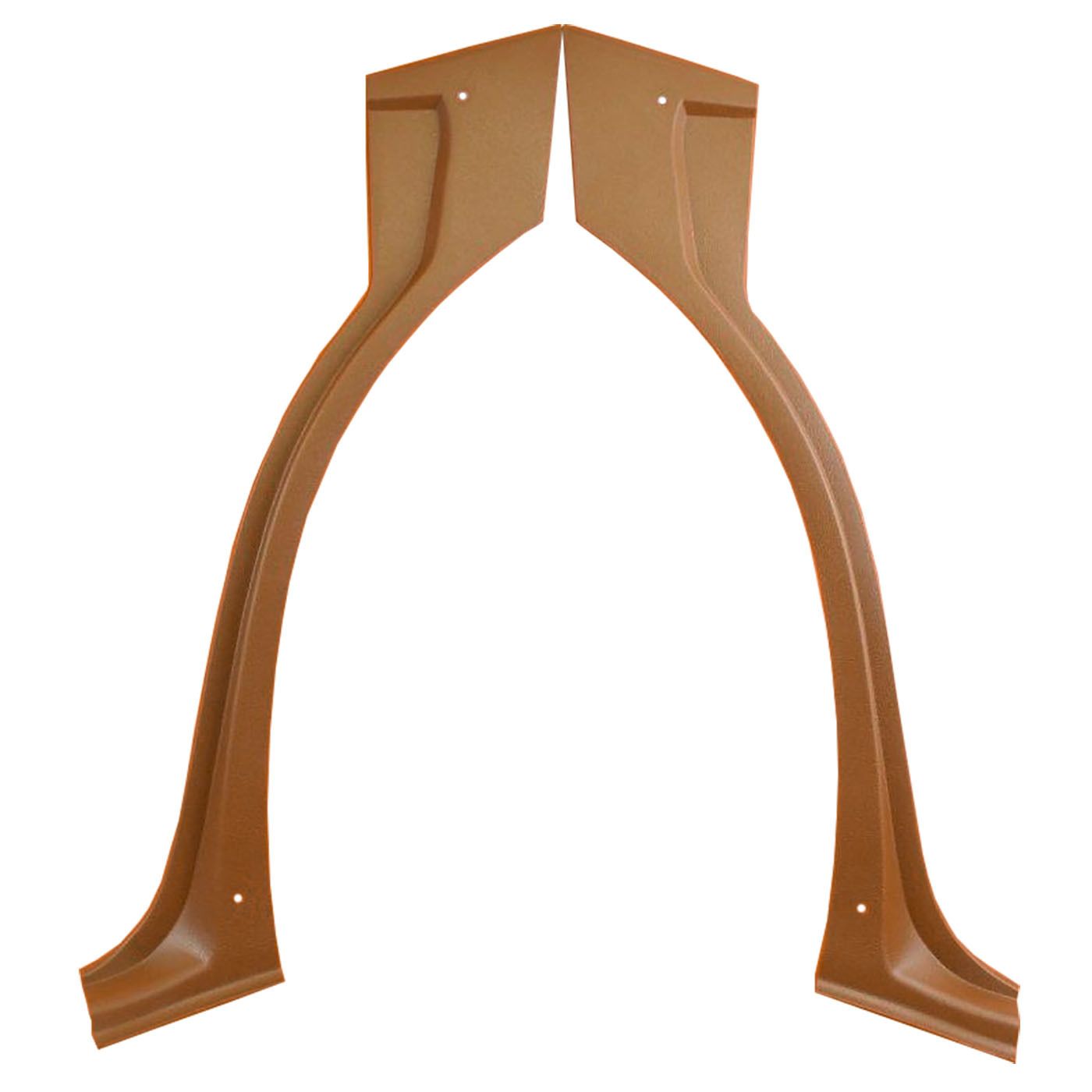 FORD XW-XY REAR WHEEL ARCH TRIM PLASTIC SADDLE