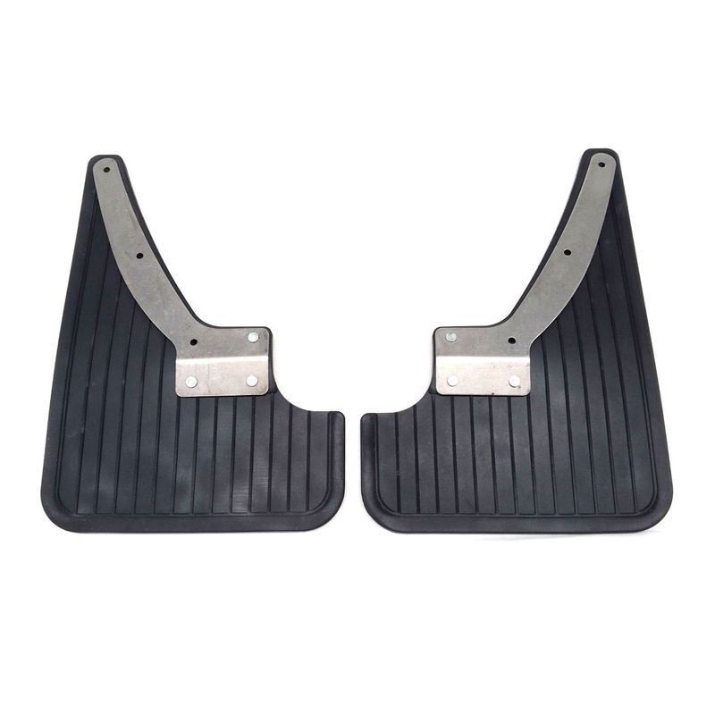 HOLDEN TORANA SEDAN SL G PAK LH LX UC L34 A9X SS SLR 5000 REAR RUBBER MUD FLAPS WITH BRACKETS & SCREWS