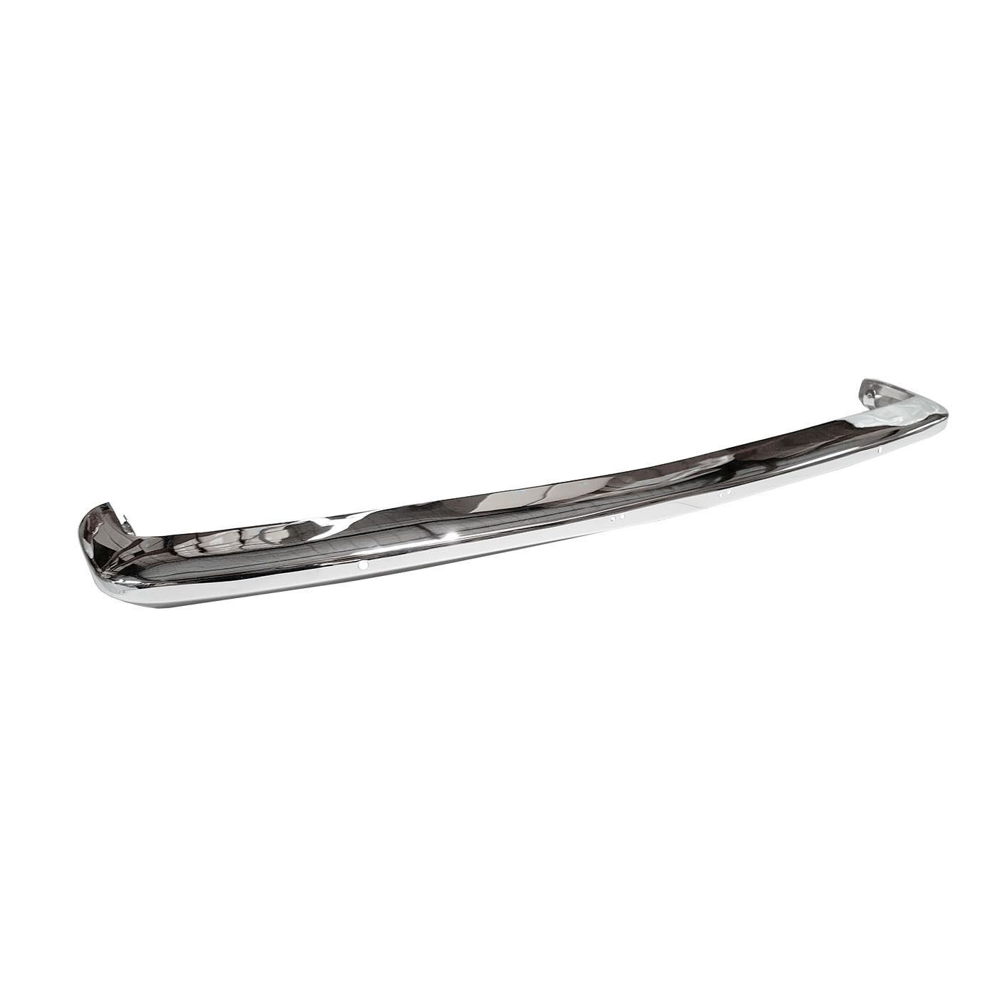 One Piece Style Chrome Front Bumper Bar WITH Overrider Holes for DATSUN 1600 510 BLUEBIRD