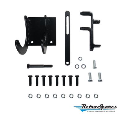 HOLDEN RED 6 CYLINDER COMPRESSOR BRACKET KIT