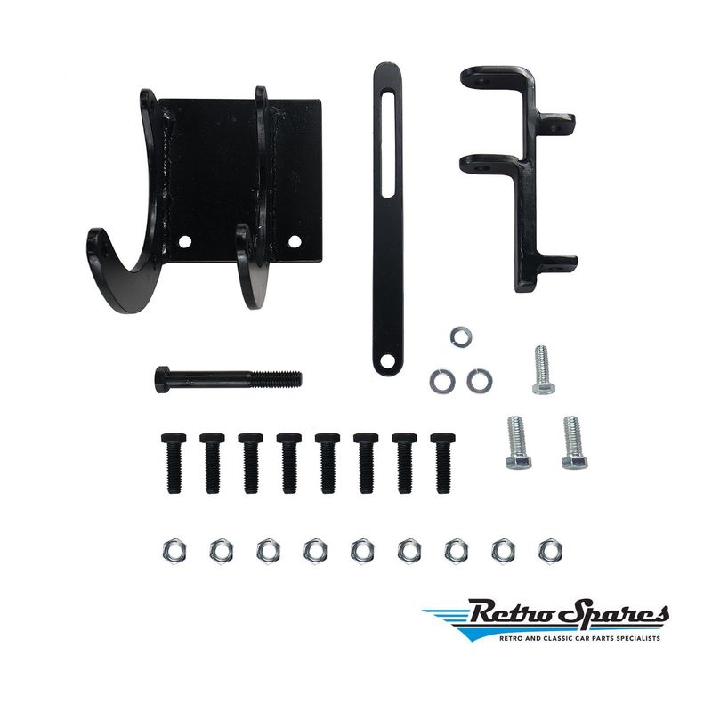 HOLDEN RED 6 CYLINDER COMPRESSOR BRACKET KIT