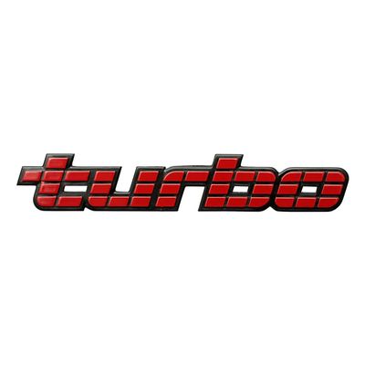 HOLDEN VL (EXCEPT CALAIS) COMMODORE TURBO BOOTLID & TAILGATE BADGE