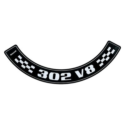 FORD XA XB ZF ZG 302 V8 LARGE AIR CLEANER DECAL