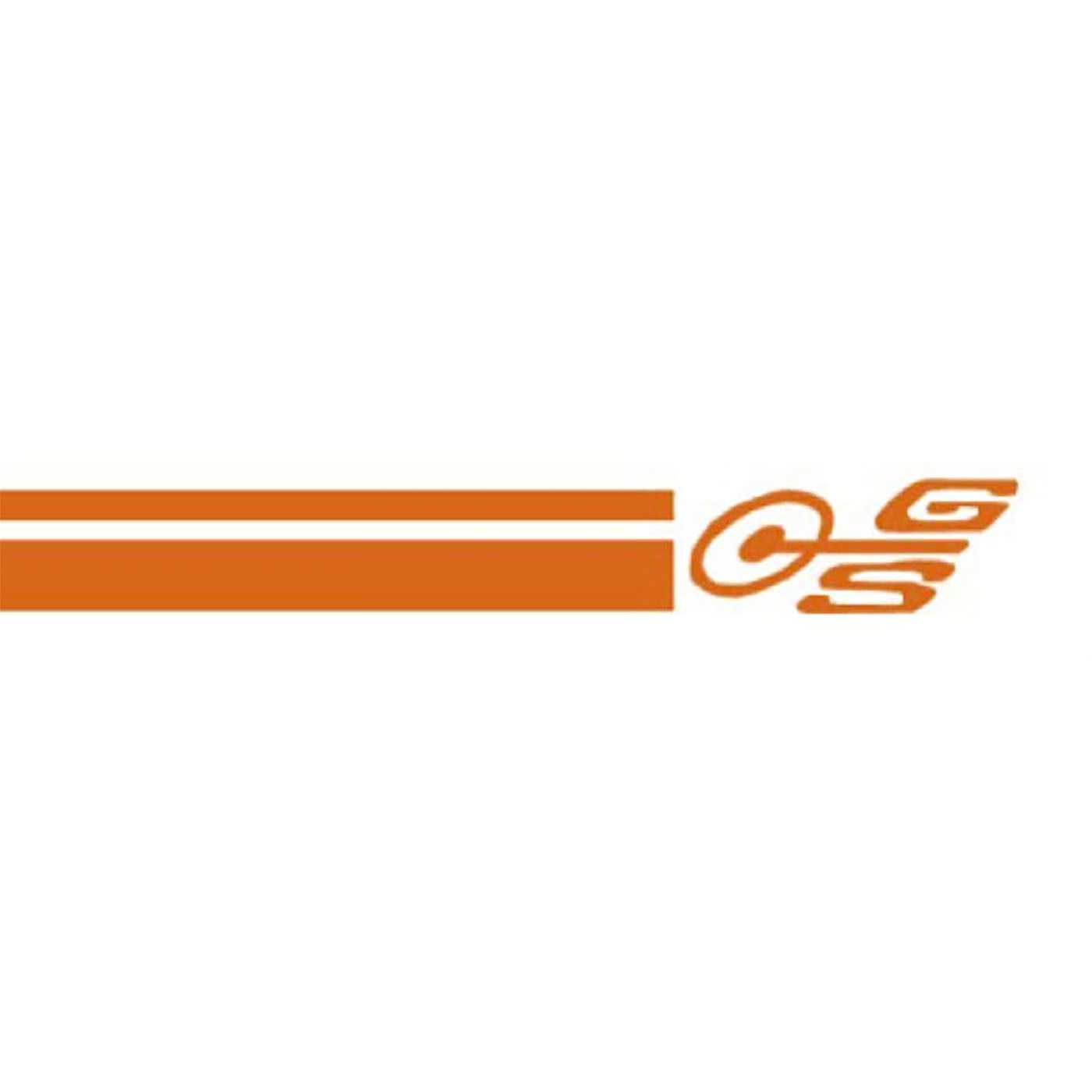 FORD XW XY GS ORANGE STRIPE DECAL KIT