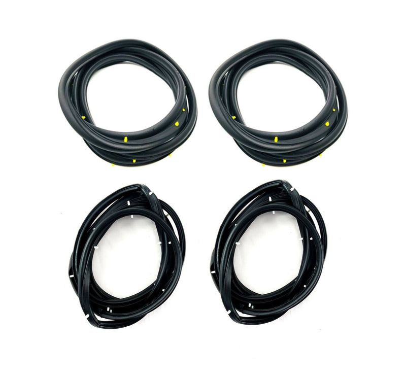 FRONT & REAR DOOR SEAL KIT 4 DOORS FOR HOLDEN HQ-HJ-HX-HZ SEDAN