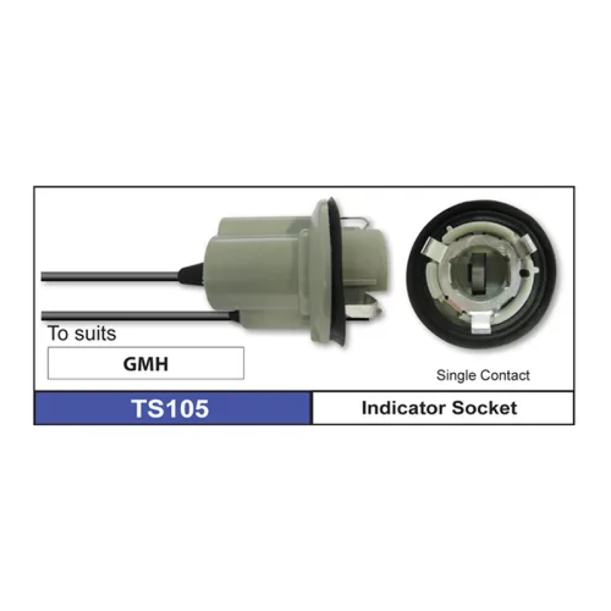 Lamp Socket Single Contact for GMH