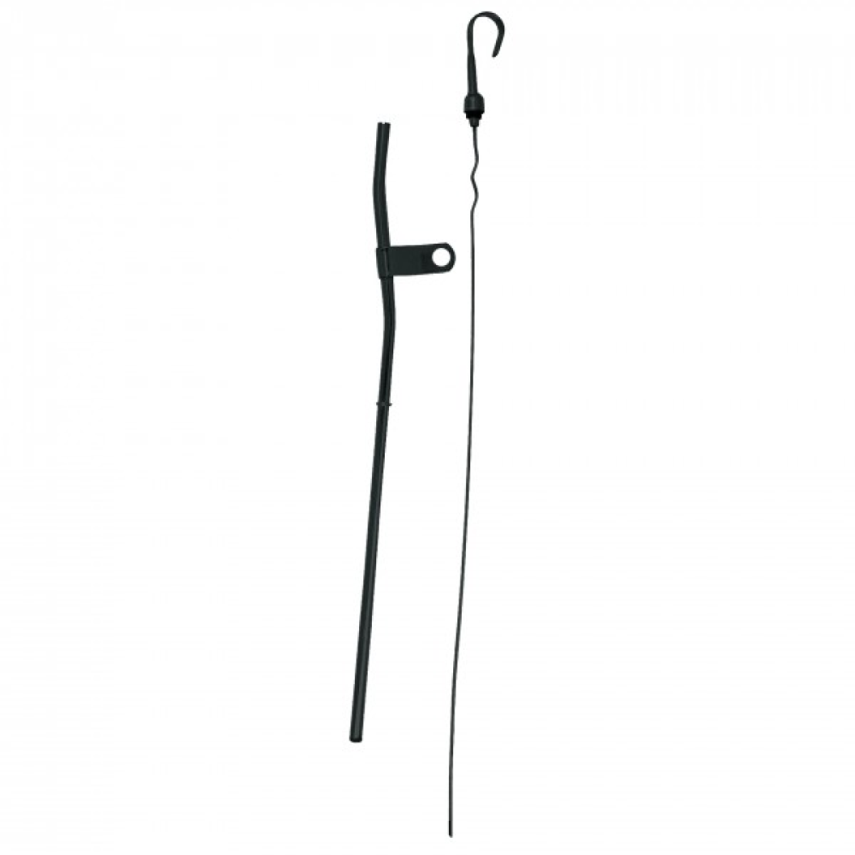 Engine Dipstick & Tube for FORD CLEVELAND V8 302, 351, 400 BLACK PLATED FINISH