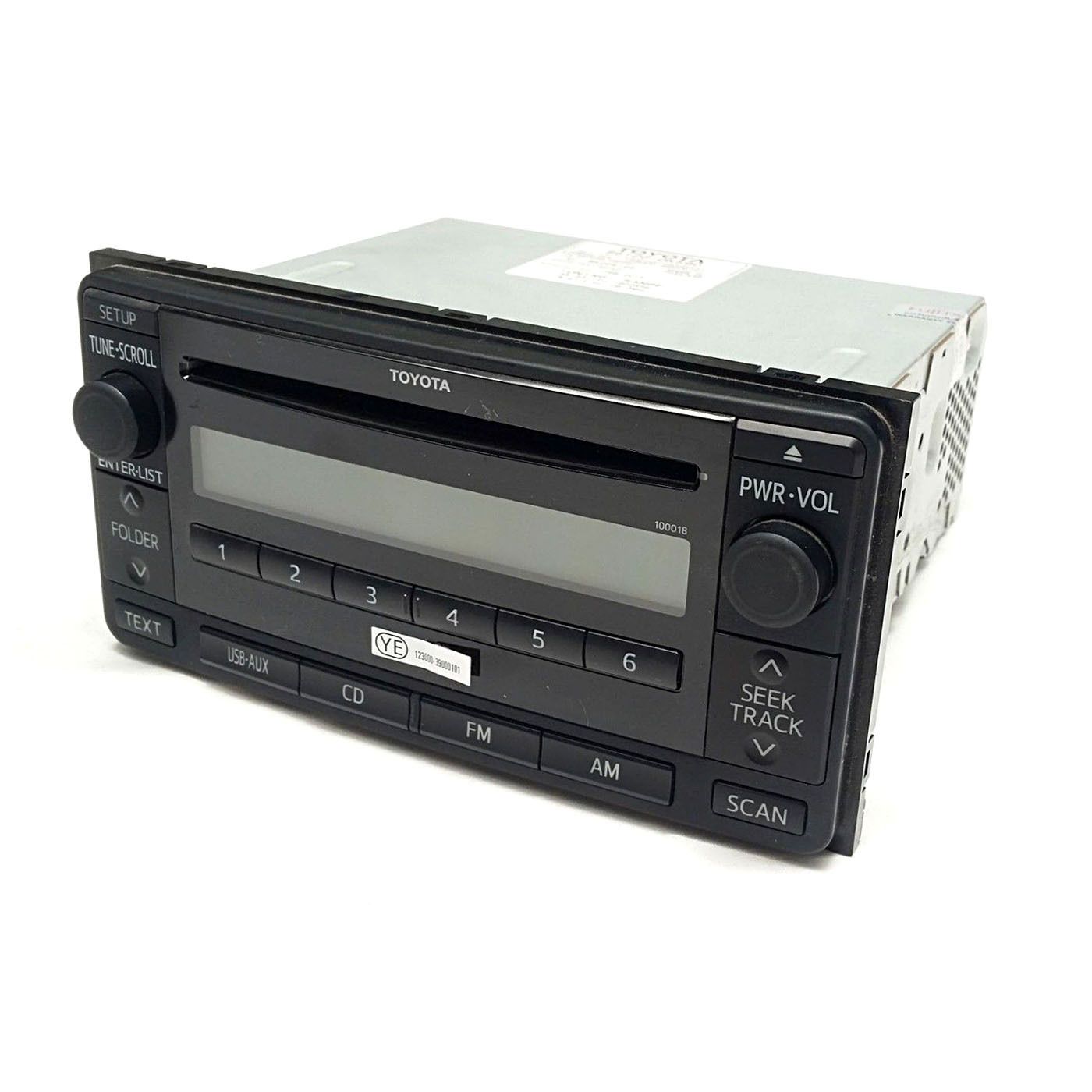 TOYOTA HILUX 2011 2012 2013 AN30 INTERIOR RADIO CD PLAYER AM FM AUX