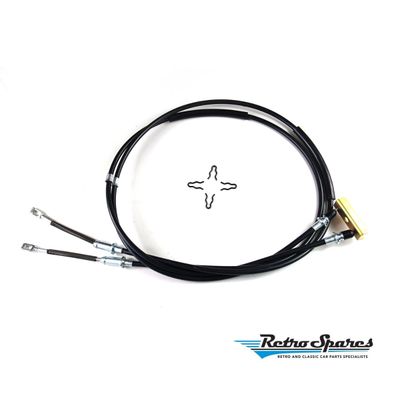FORD FALCON BA BF WAGON REAR HANDBRAKE CABLE ASSEMBLY