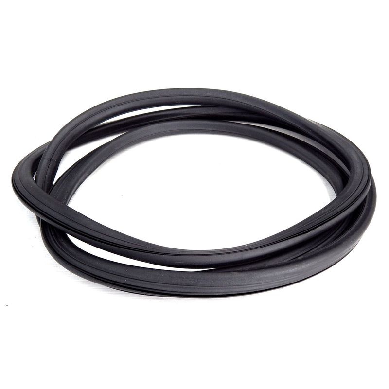 Rear Windscreen Rubber Seal for VOLKSWAGEN VW GOLF GTI RABBIT HATCH BACK - TAKES CHROME INSERT