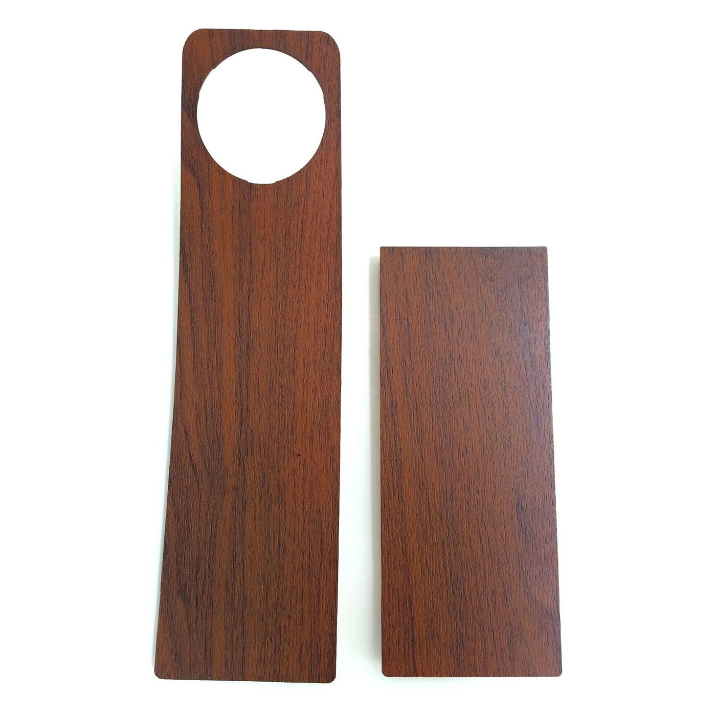 Console Wood Grain Plastic Insert Panels 2pc For FORD CAPRI MK1 GT 1600 GT XL RS V6