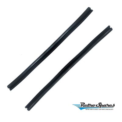 HOLDEN HK-HG / HQ-HZ COUPE GLASS DIVIDER SEALS LEFT & RIGHT (PAIR)