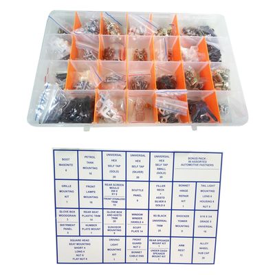 Nut, Bolt & Screw Kit Starter Pack 350pc For FORD XW-XY FALCON