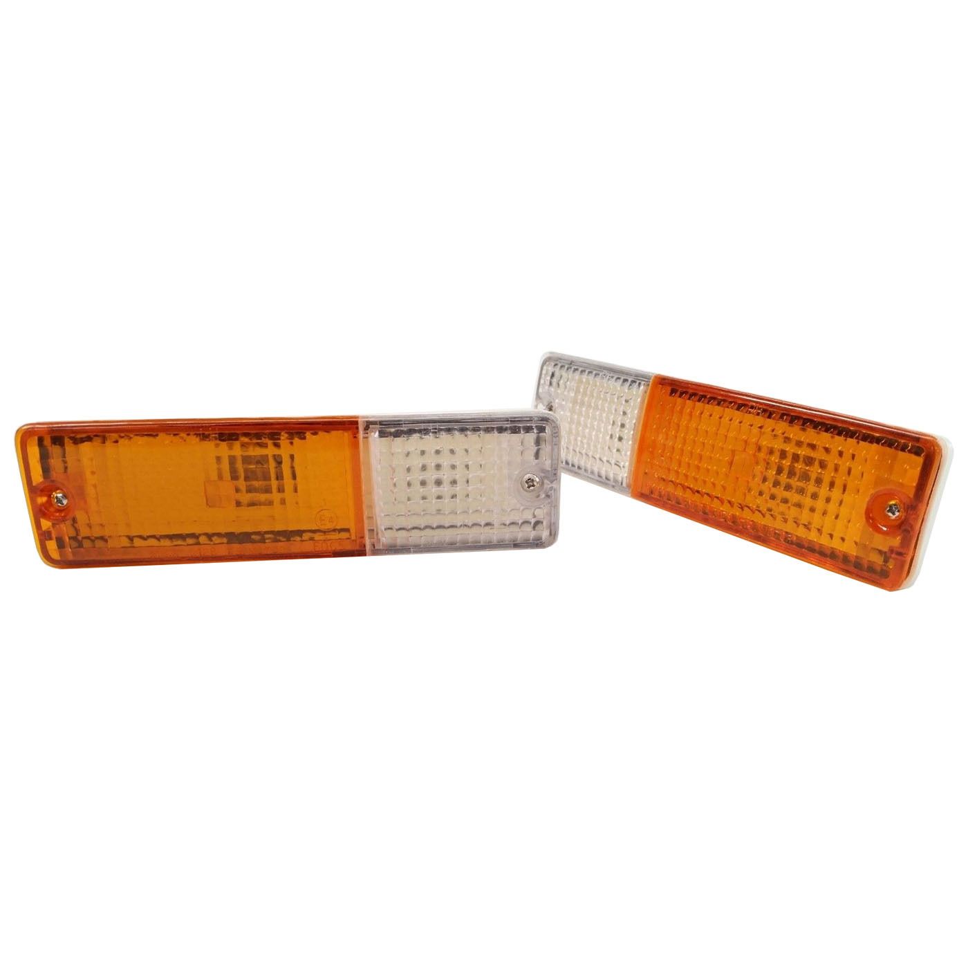 Front Park Indicator Lights Lamps Pair for NISSAN DATSUN 720 PICKUP UTE