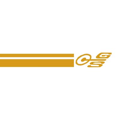FORD XW XY GS FALCON GOLD STRIPE DECAL KIT