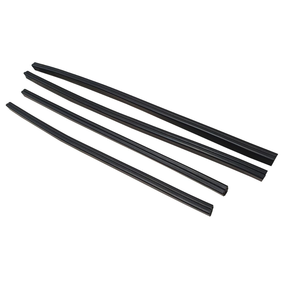 Door/Window Glass to Lifter Channel Rubbers (SET OF 4) For FORD FALCON XR-XY SEDAN