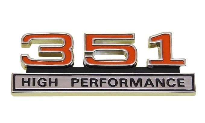 351 High Performance Console Badge for FORD XW XY GT