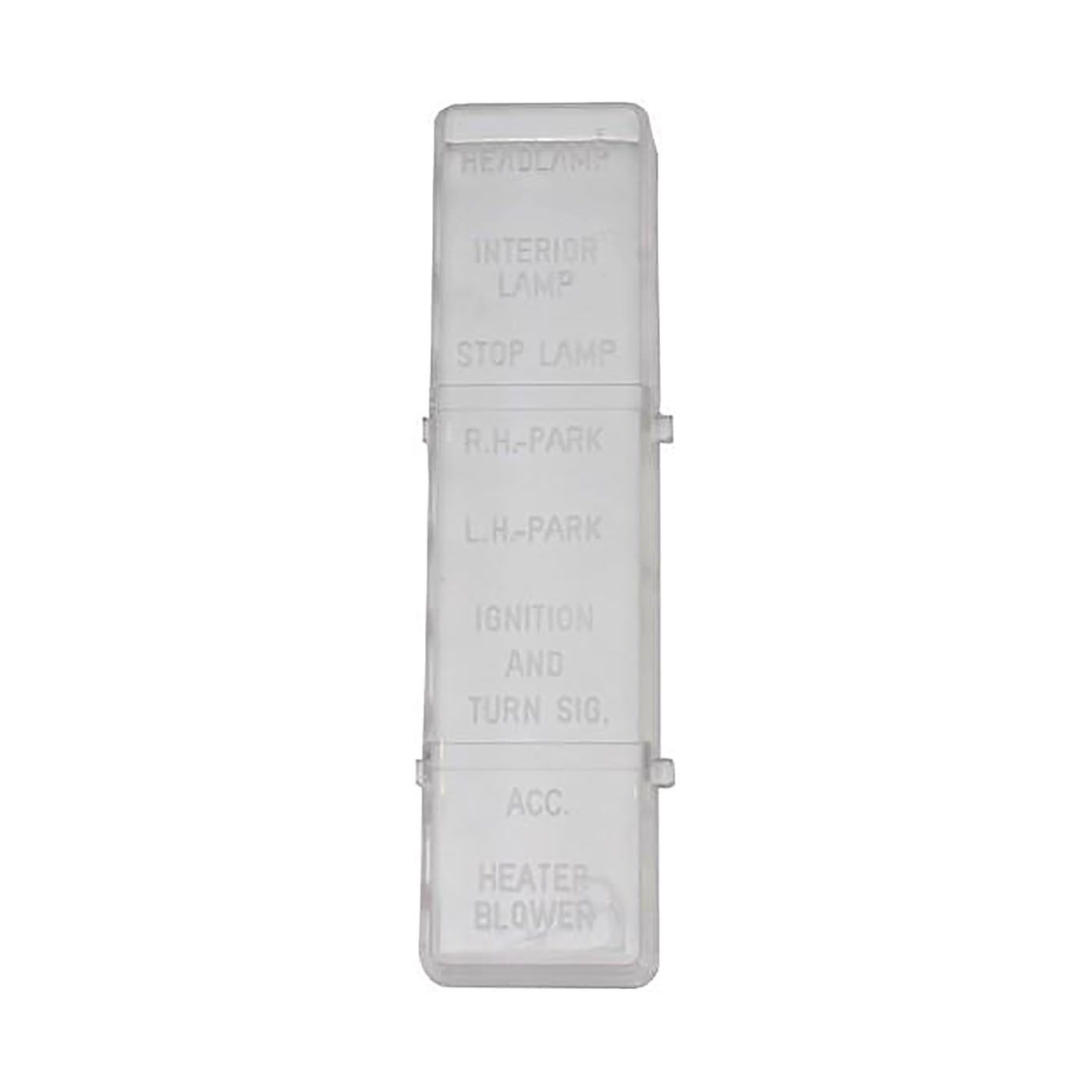 FORD XA XB ZF ZG FUSE COVER