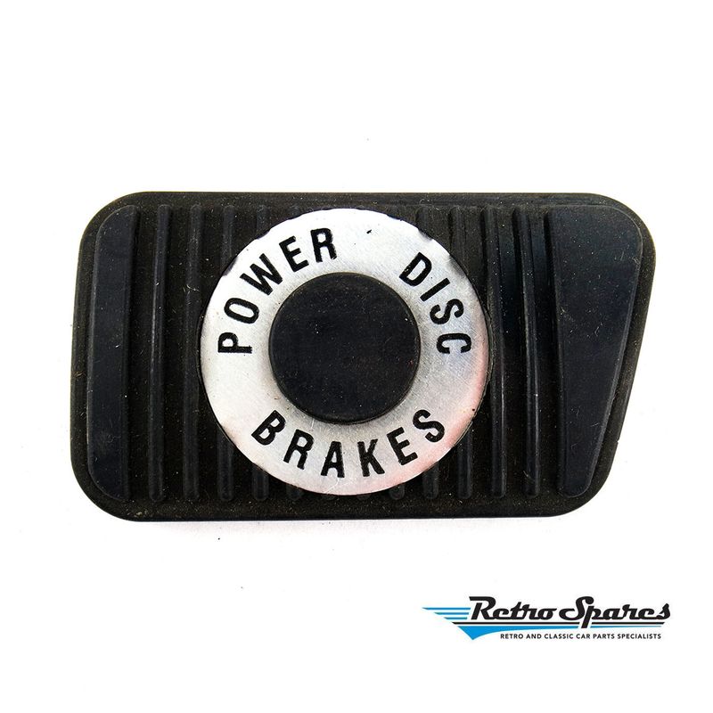 Manual Brake Pedal Pad - POWER DISC BRAKES for FORD 1973-1979 F100