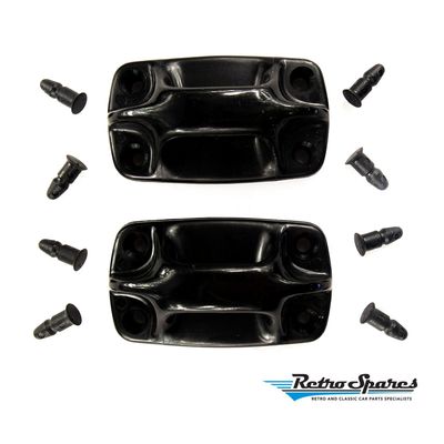 HOLDEN HK-HT-HG + HQ-HJ-HX-HZ-WB UTE TONNEAU TIE OFF END BLOCKS AND PINS FOR ROPE (2 PACK)