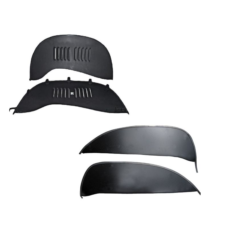 PAIR OF PLAIN WHEEL SPATS FOR FORD FAIRLANE ZA-ZD