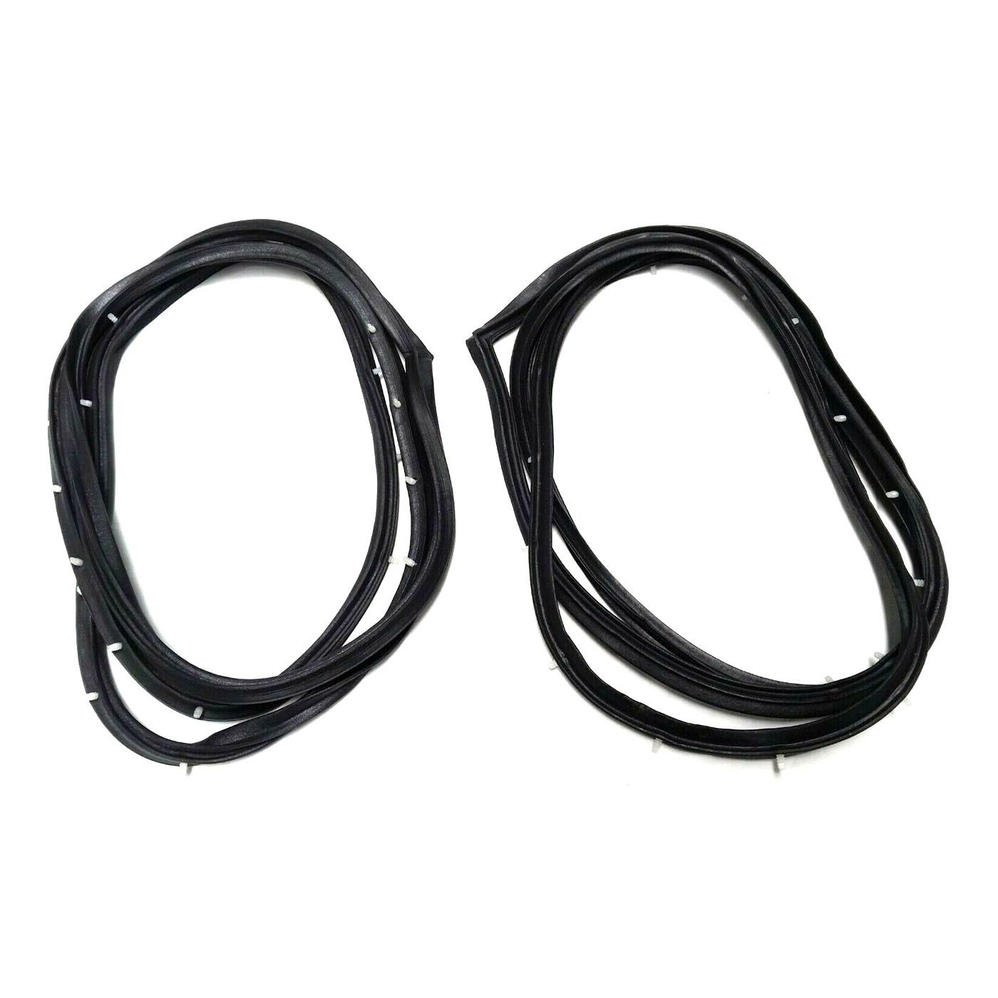 2 Door Frame Rubber Seals Left & Right Pair for TOYOTA COROLLA KE20
