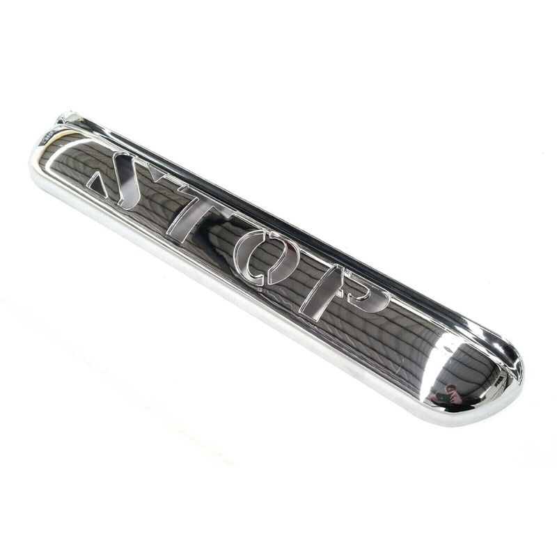 HOLDEN RODEO ISUZU DMAX 2012 ROOF DUAL CAB CHROME THIRD STOP BRAKE LIGHT COVER