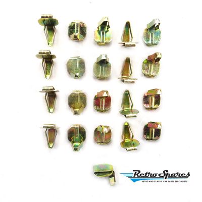 HOLDEN METAL DOOR TRIM CLIPS (20 PACK) *NEW*
