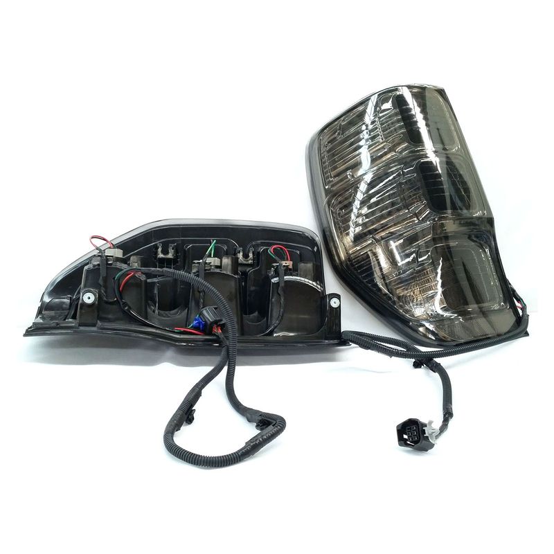 FORD RANGER 2012-2014 SMOKE LED TAIL LAMPS LIGHTS PAIR