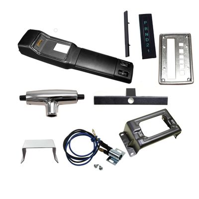 FORD XW XY GT HO BLACK PLASTIC CONSOLE KIT AUTO