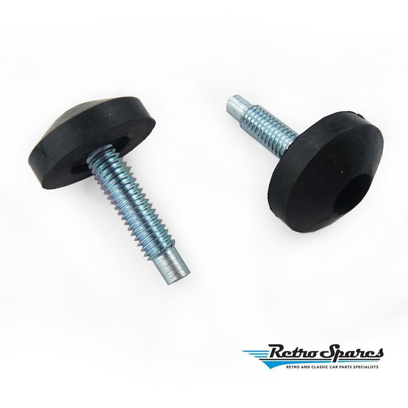 FORD XW-XY GT/FAIRMONT SEDAN BONNET BUMP ADJUST RUBBER (PAIR)