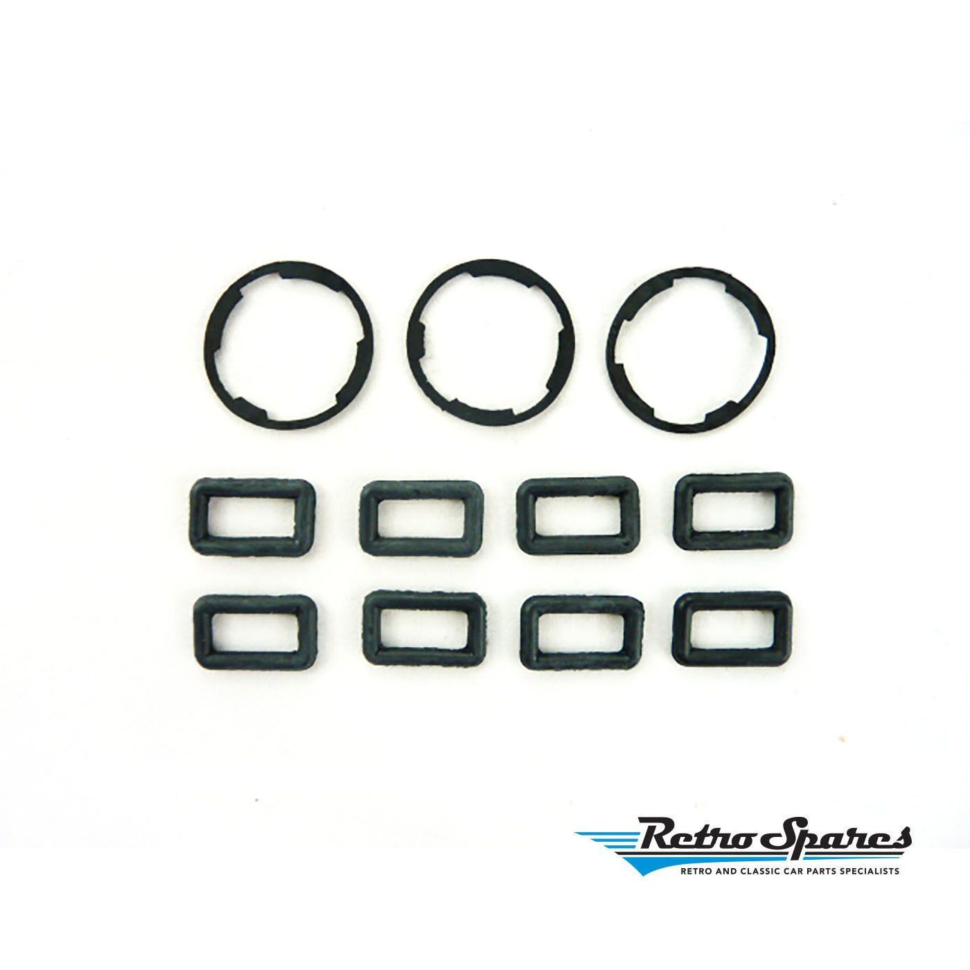 HOLDEN HQ-HJ-HX-HZ + LC-LJ & LH-LX-UC 4 DOOR – HANDLE & LOCK GASKET SET