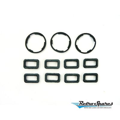 HOLDEN HQ-HJ-HX-HZ + LC-LJ & LH-LX-UC 4 DOOR – HANDLE & LOCK GASKET SET