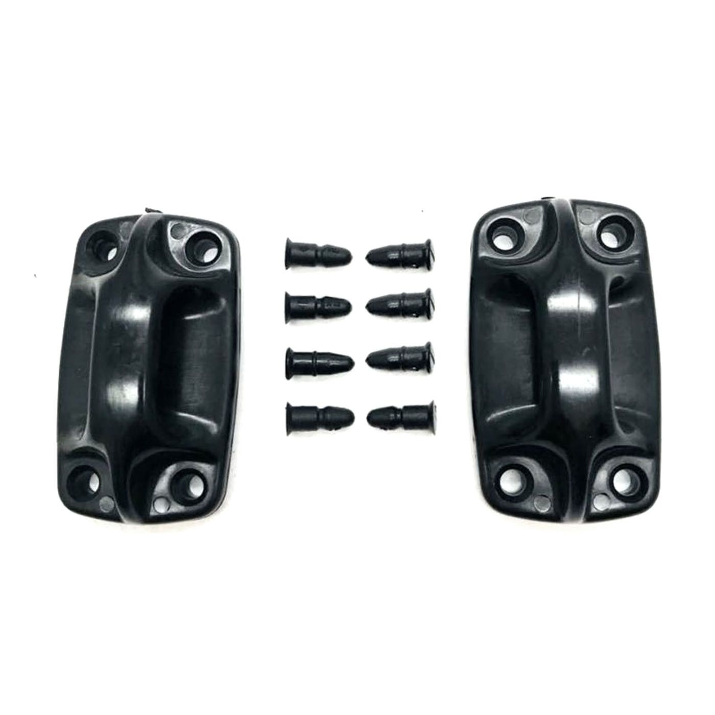 FORD TONNEAU TIE OFF END BLOCKS - PAIR (FOR ROPE) - F-TRUCK XA-XC XR-XY